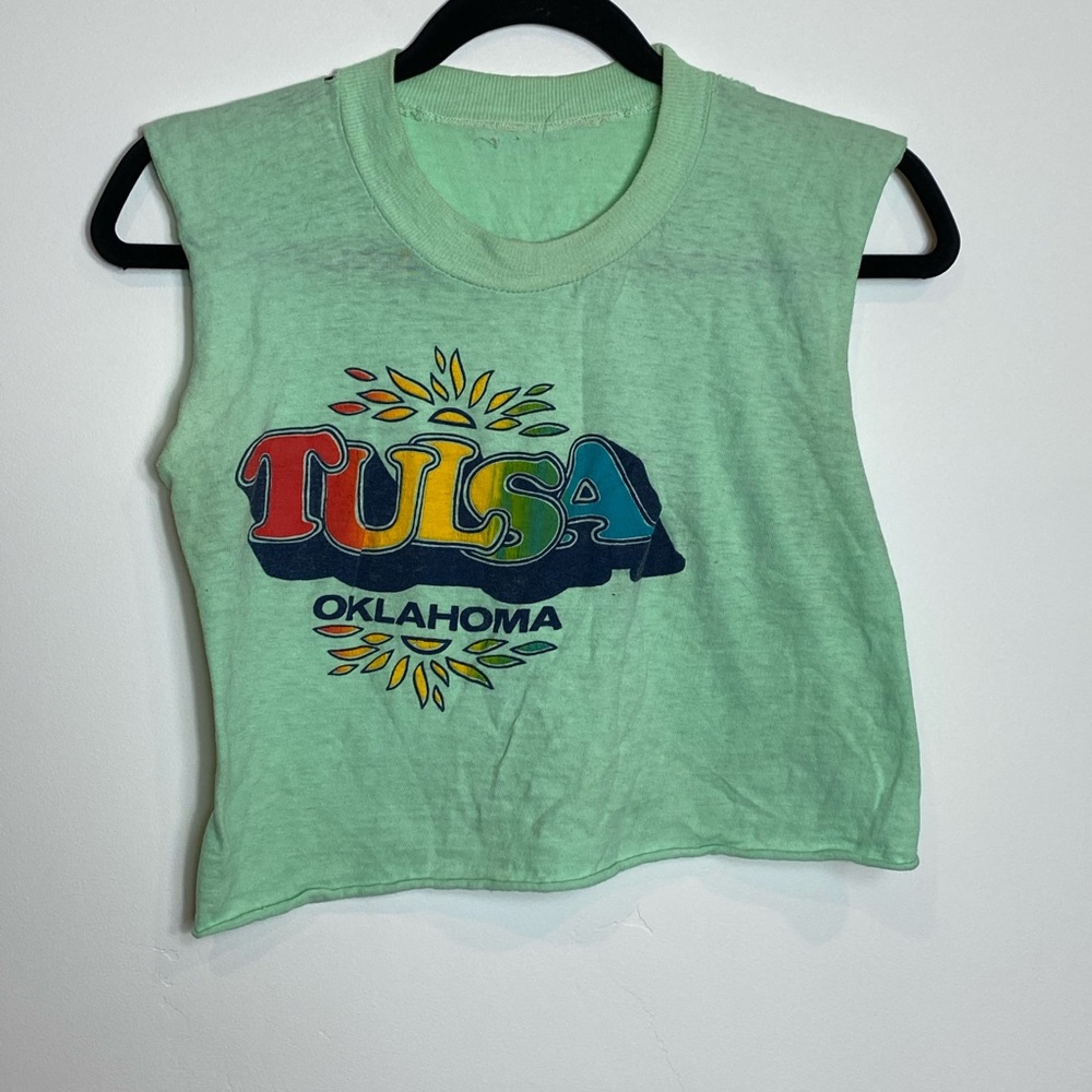 Vintage crop top